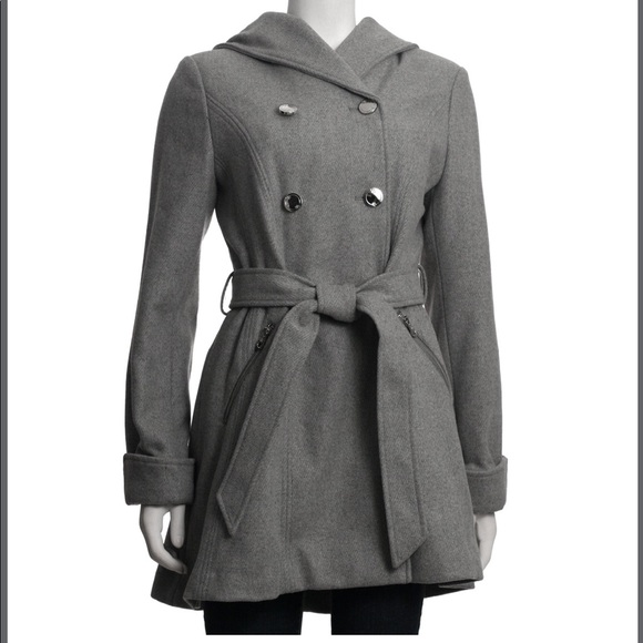 Jessica Simpson Heather Gray Coat - Picture 2 of 5